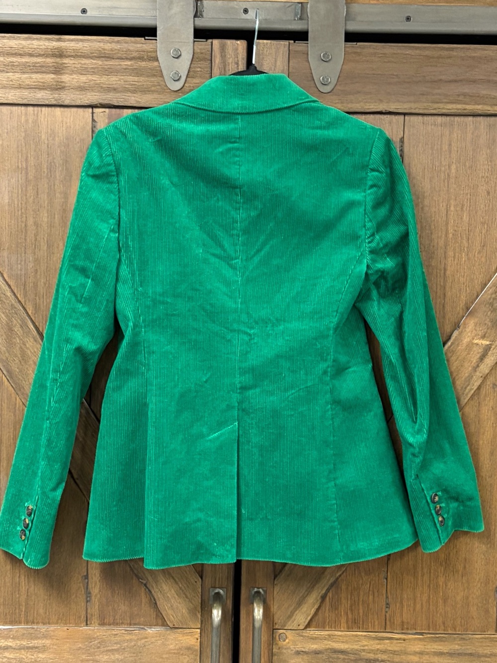 BODEN The Marylebone Corduroy Tailored Business Casual Blazer Green Size 6 NWT - Picture 4 of 10